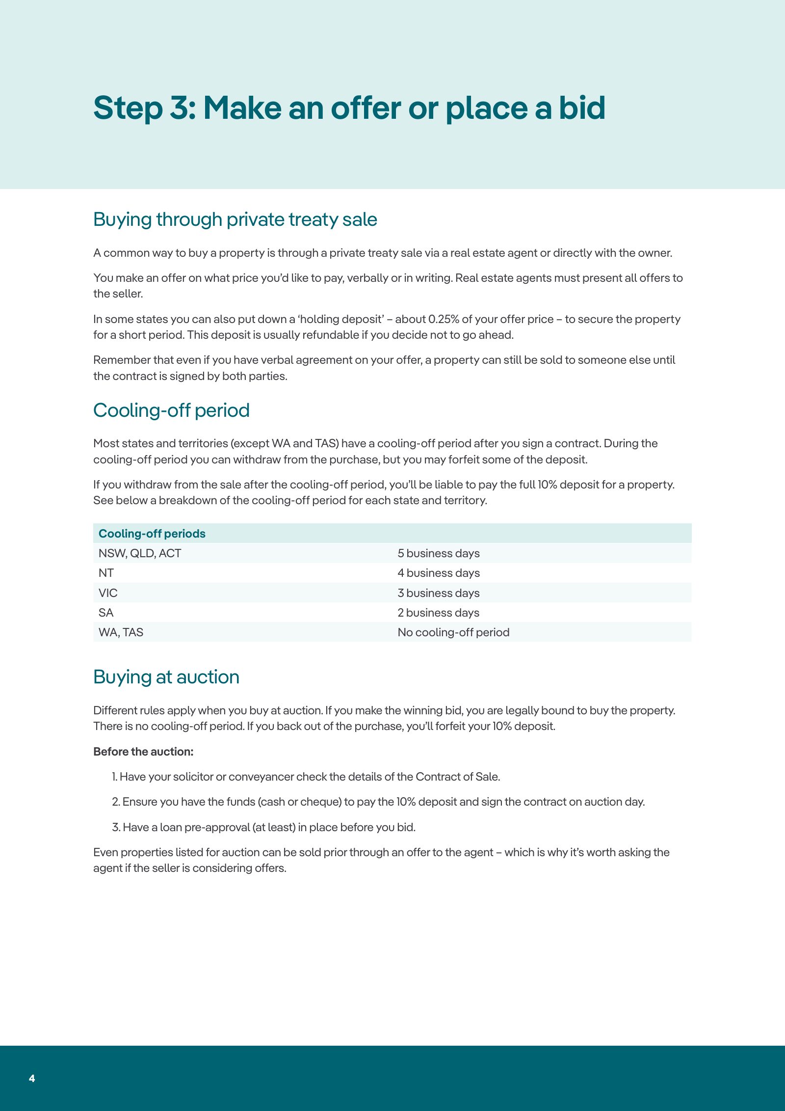Buying your first home: the six steps, page 4 of 8
